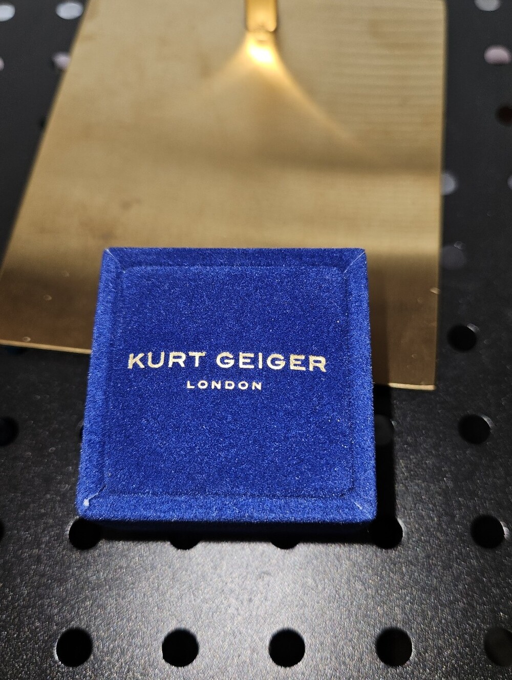 Kurt Geiger Pink Crystal Statement Ring- 8.5 - Picture 3 of 5